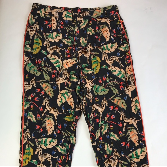 Zara Pants - Zara Trafaluc Womens Pants Sz S Black Floral